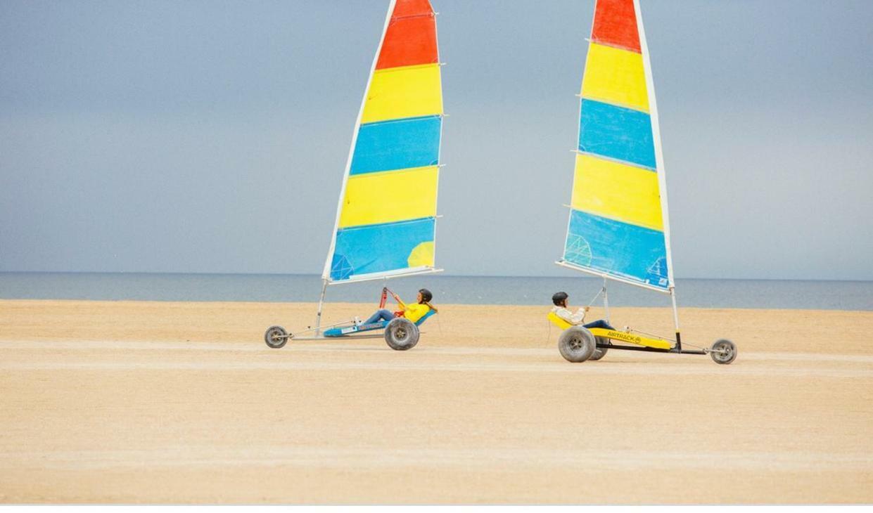 Le Riva Plage Appartement Ouistreham Bagian luar foto